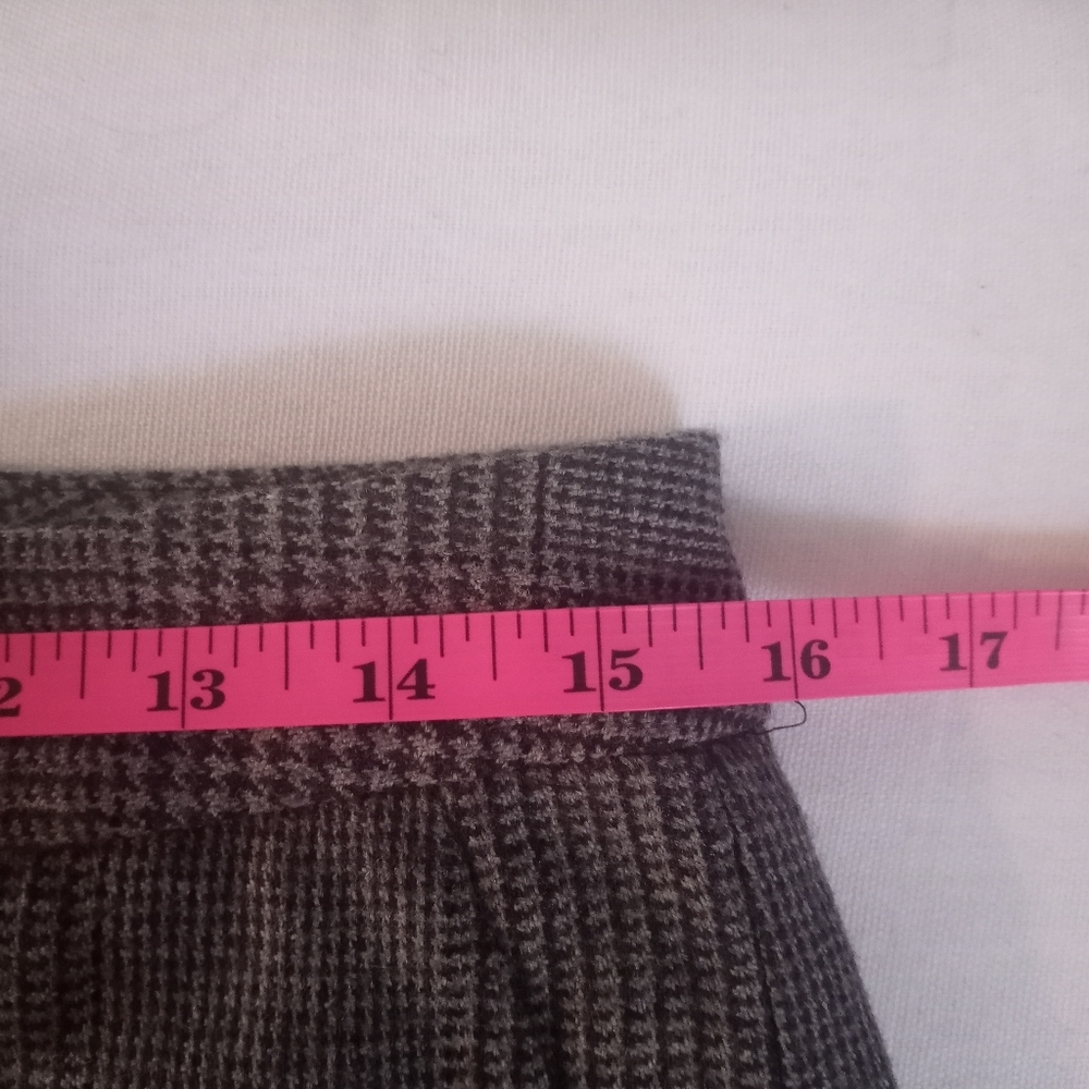 Ralph Lauren Wool Preppy Classic Checked Plaid Quiet Luxury Casual Comfy Pants - Picture 7 of 8